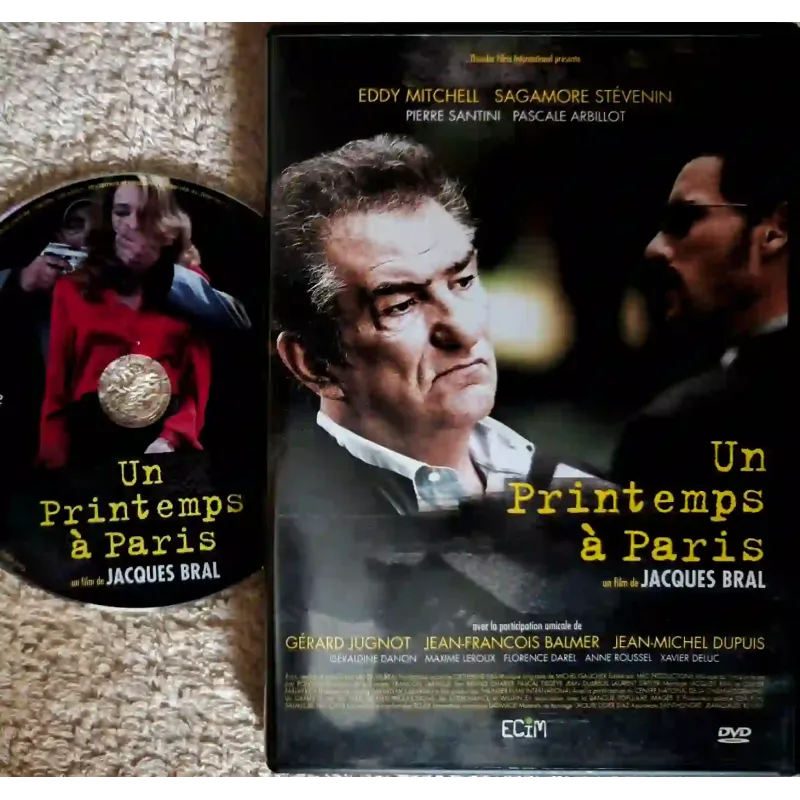 Un printemps à Paris - Eddy Mitchell Jugnot Film DVD VF 2006