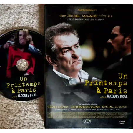 Un printemps à Paris - Eddy Mitchell Jugnot Film DVD VF 2006