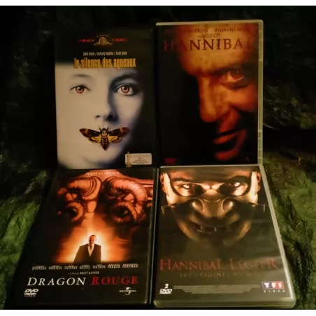 Hannibal Pack Quadrilogie 4 Films DVD