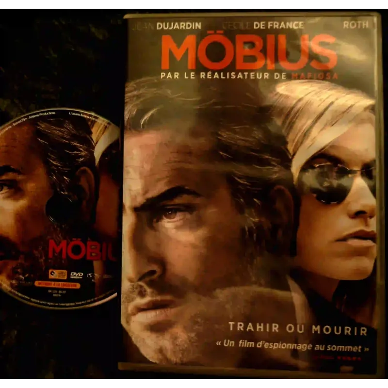 Mobius - Dujardin Cécile de France Tim Roth Dequenne Film DVD VF 2013