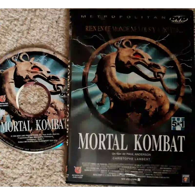 Mortal Kombat - Christophe Lambert Film DVD VF 1995