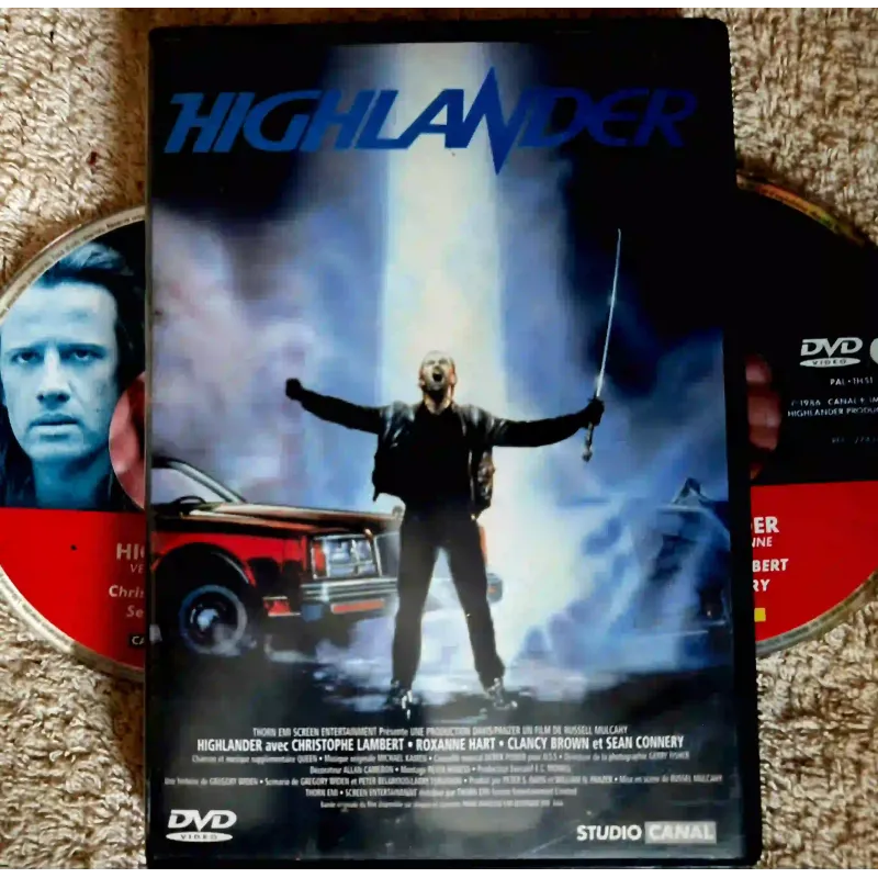 Highlander - Mulcahy Lambert Connery Film Collector 2 DVD VF 1986