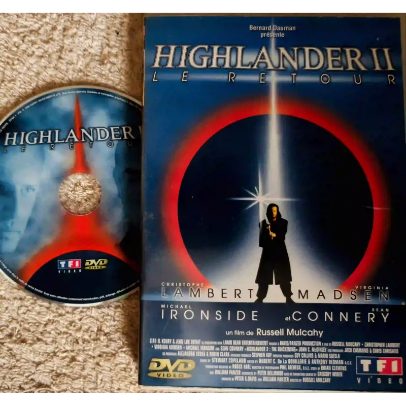 Highlander 2 le retour - Mulcahy Lambert Connery Film DVD VF 1991