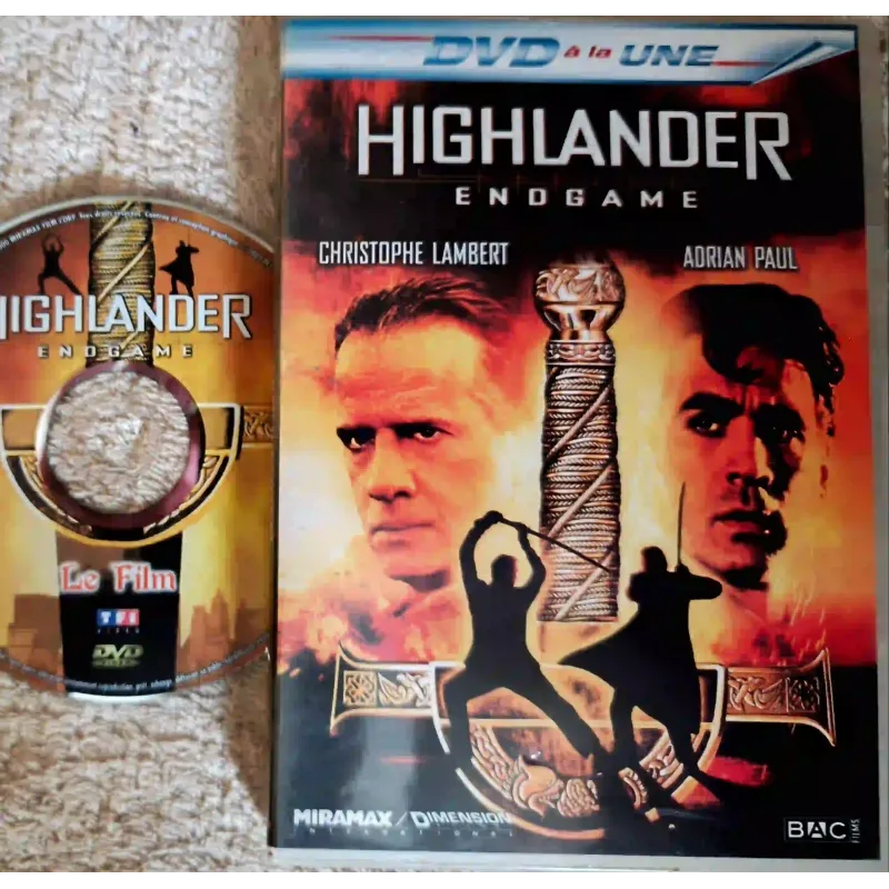 Highlander 4 Endgame - Christophe Lambert Film DVD VF 2000