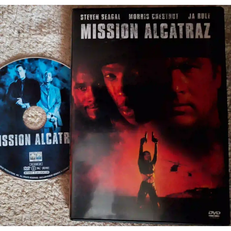 Mission Alcatraz - Steven Seagal Film DVD VF 2002