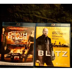 Jason Statham Pack 2 Films Blu-ray Blitz Death race course à la mort