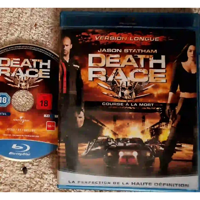 La course à la mort - Statham Film Blu-ray VF 2008