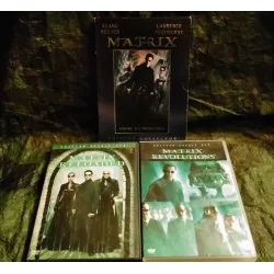 Matrix Pack Trilogie 3 Films 5 DVD Wachowski Reeves Fishburne