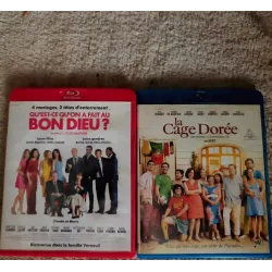 Chantal Lauby Pack 2 Films Blu-ray Qu'est-ce qu'on a fait au bon Dieu ?
La cage dorée