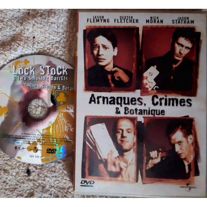 Arnaques, crimes et botanique - Ritchie Statham Film DVD VF 1998