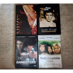 Anne Parillaud Pack 4 Films DVD VF Pour la peau d'un flic Nikita Gangsters Tout pour plaire