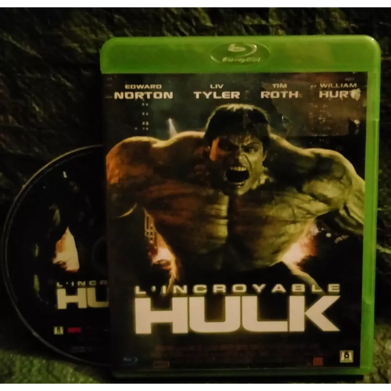 L'incroyable Hulk - Louis Leterrier - Edward Norton Film Blu-ray 2008