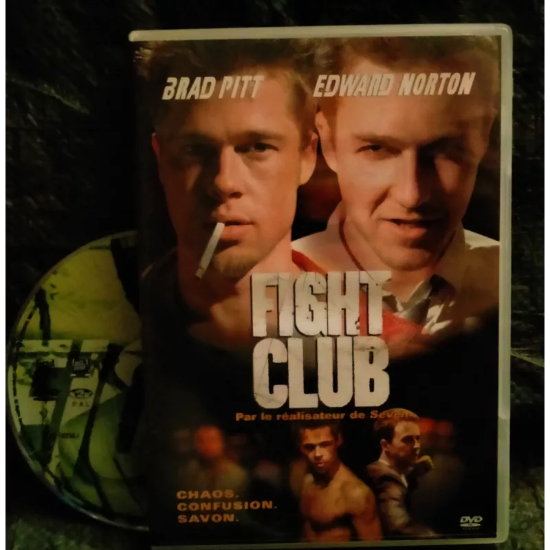 Fight club - Fincher Brad Pitt Norton Film DVD VF 1999