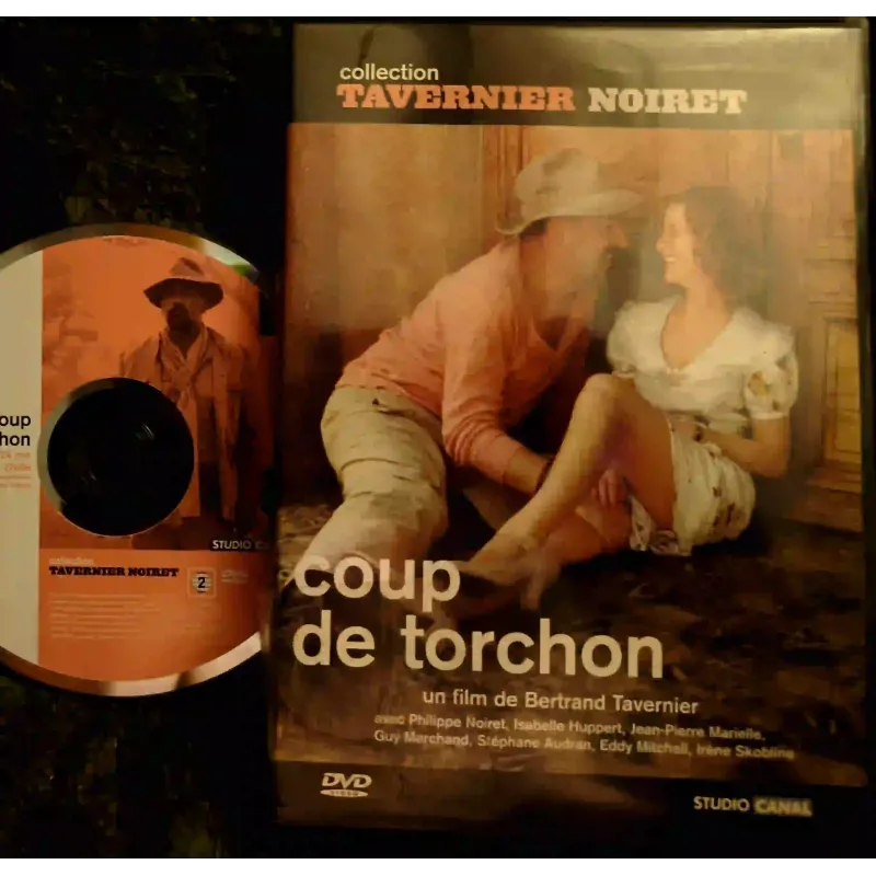 Coup de torchon - Tavernier Noiret Huppert Marielle Audran Mitchell Film DVD VF 1981 Canal plus