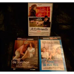 Isabelle Huppert Pack 3 Films DVD VF La femme de mon pote La ritournelle Coup de torchon
