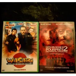 Jean Reno Pack 2 Films DVD Wasabi Les rivières pourpres 2