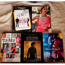Marion Cotillard Pack 5 Films DVD Deux jours une nuit Ma vie en l'air 
Un long dimanche de fiançailles Toi et moi