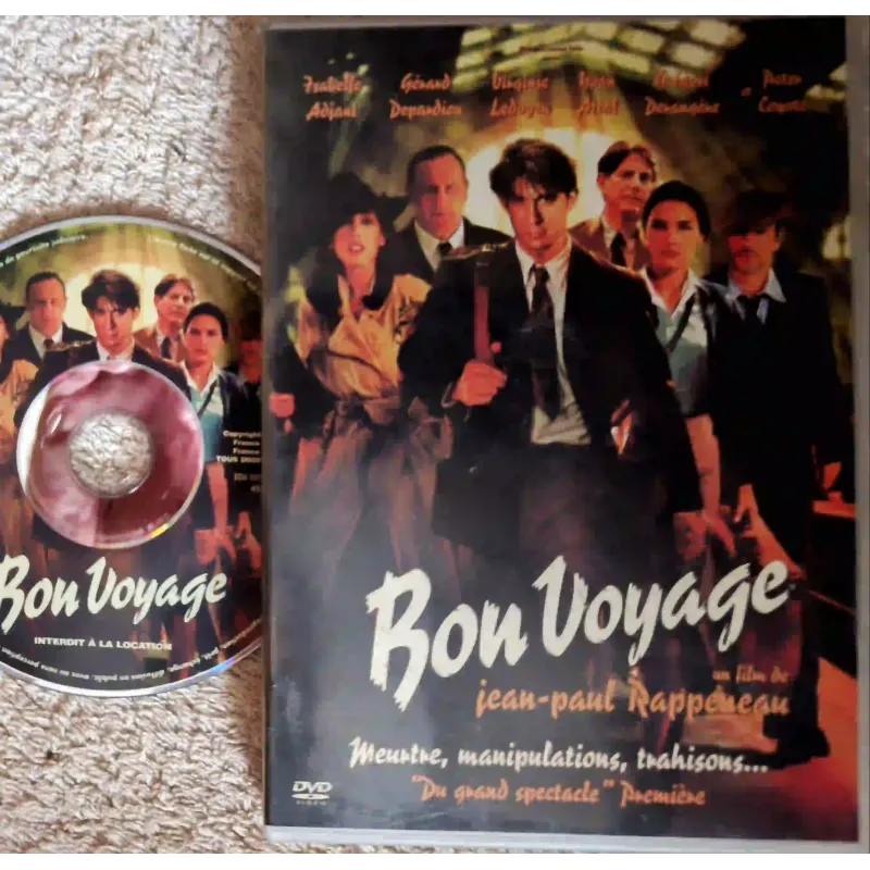 Bon voyage - Rappeneau Adjani Depardieu Ledoyen Attal Film DVD VF 2003