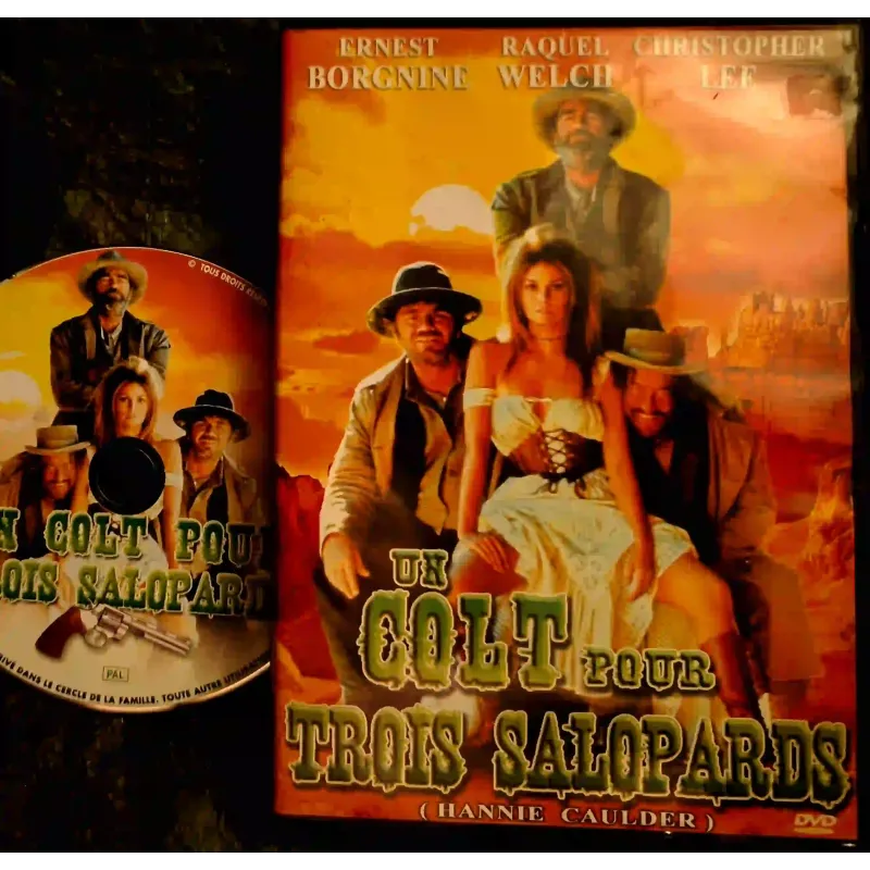 Un colt pour trois salopards - Burt Kennedy Welch Borgnine Film DVD VF 1971