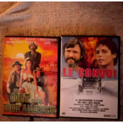 Ernest Borgnine Pack 2 Films DVD Un colt pour trois salopards Le convoi