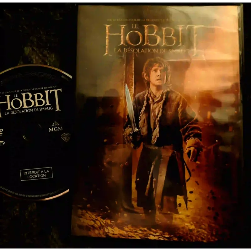 Le Hobbit La désolation de Smaug - Peter Jackson Cumberbatch Film DVD VF 2013