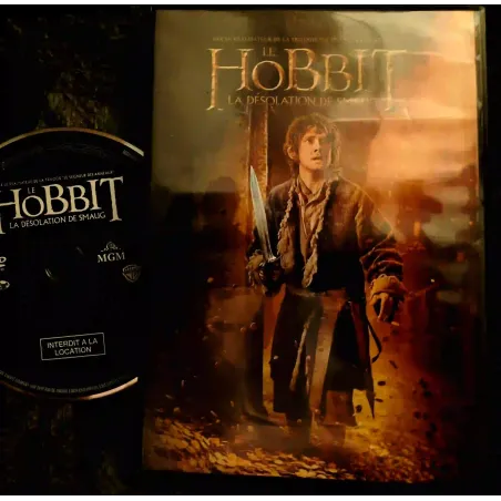 Le Hobbit La désolation de Smaug - Peter Jackson Cumberbatch Film DVD VF 2013