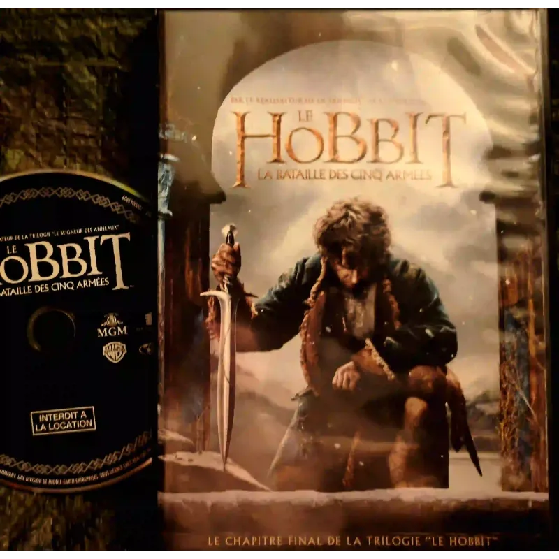 Le Hobbit la bataille des cinq armées - Peter Jackson Film DVD VF 2014