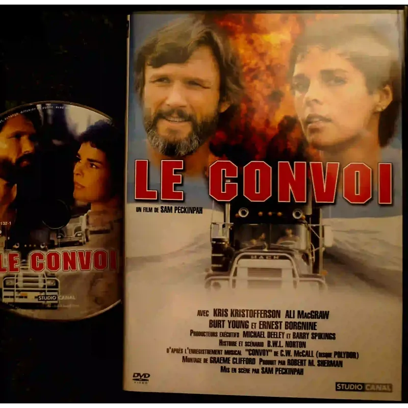 Le convoi - Peckinpah Burt Young Borgnine Film DVD VF 1978