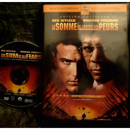 La somme de toutes les peurs - Morgan Freeman Affleck Film DVD VF 2002
