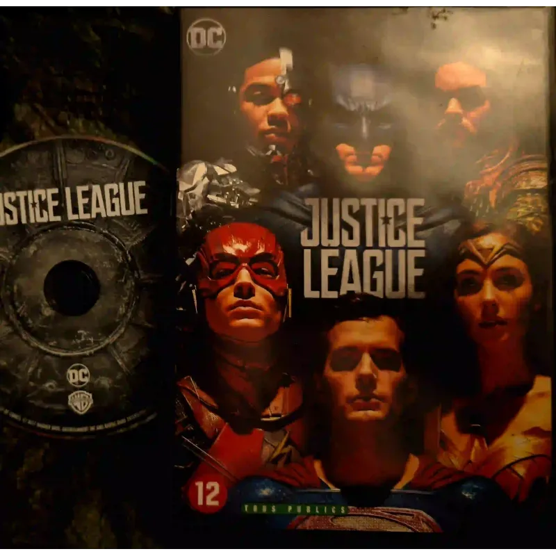 Justice league - Snyder Affleck Film DVD VF 2017