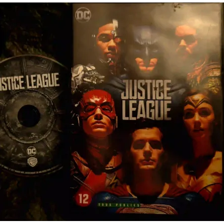 Justice league - Snyder Affleck Film DVD VF 2017