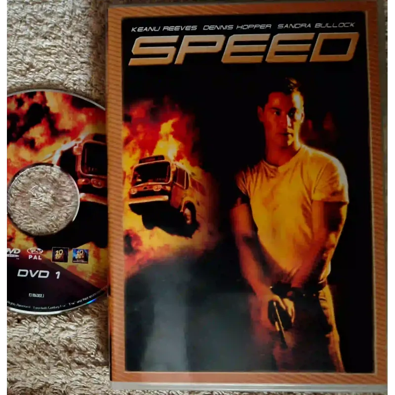 Speed - Keanu Reeves Hopper Bullock Film DVD VF 1994