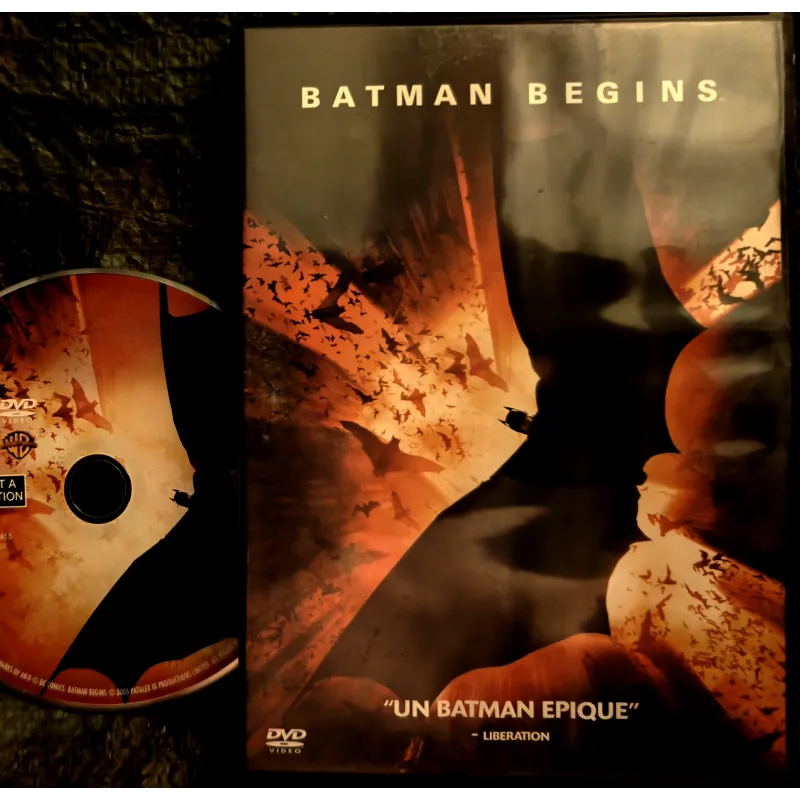 Batman begins - Nolan Bale Caine Neeson Oldman Film DVD VF 2005