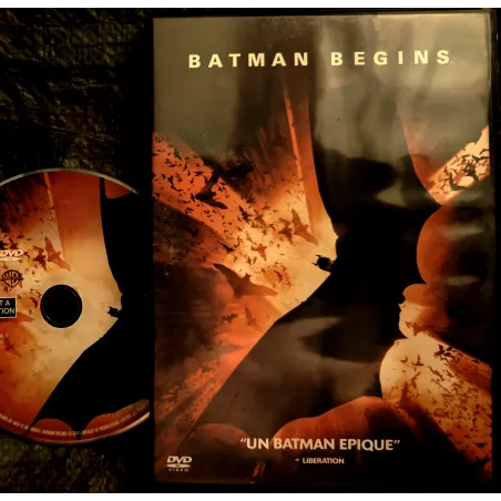 Batman begins - Nolan Bale Caine Neeson Oldman Film DVD VF 2005