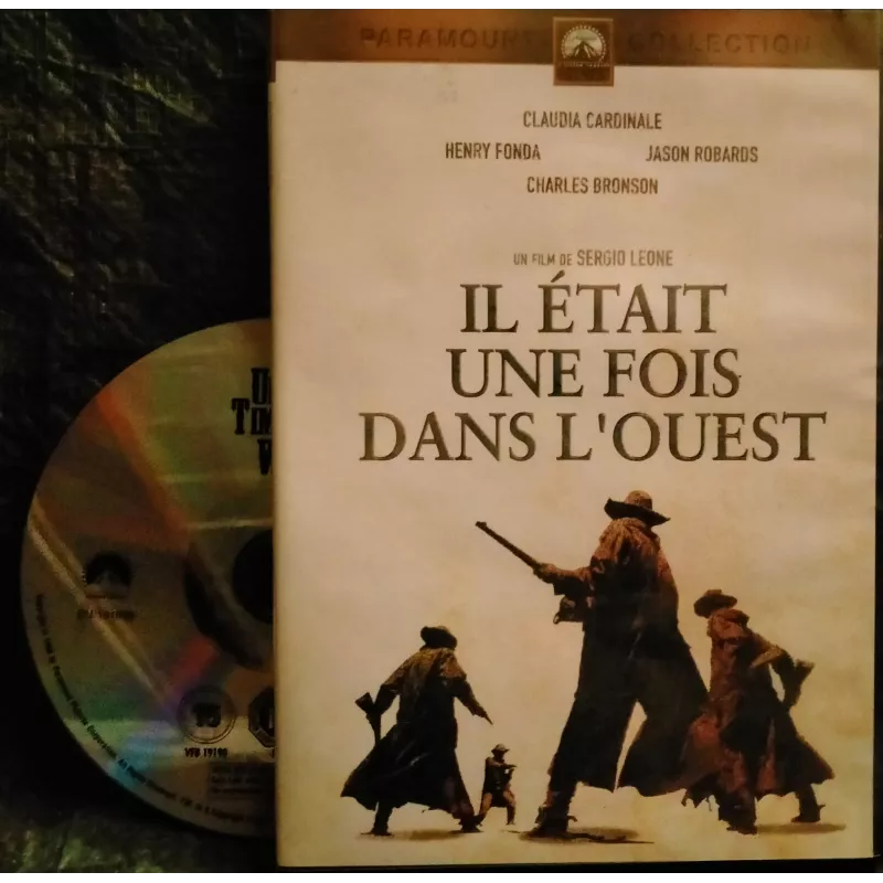 Il était une fois dans l'Ouest - Sergio Leone - Charles Bronson - Claudia Cardinale - Henry Fonda  Film DVD 1968