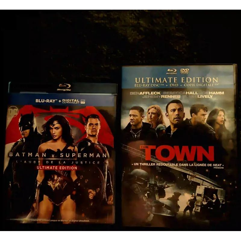 Ben Affleck Pack 2 Films VF 2 Blu-ray + 1 DVD