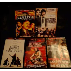Charles Bronson Pack 5 Films DVD VF Les collines de la terreur Le Messager de la mort C'est arrivé entre midi et trois heures