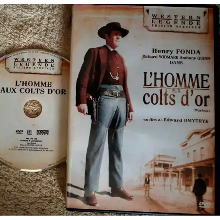 L'homme aux colts d'or - Dmytryk Fonda Widmark Quinn Film DVD VF 1959