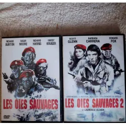Les oies sauvages 1 et 2 - Pack 2 Films DVD VF Roger Moore Richard Harris Richard Burton