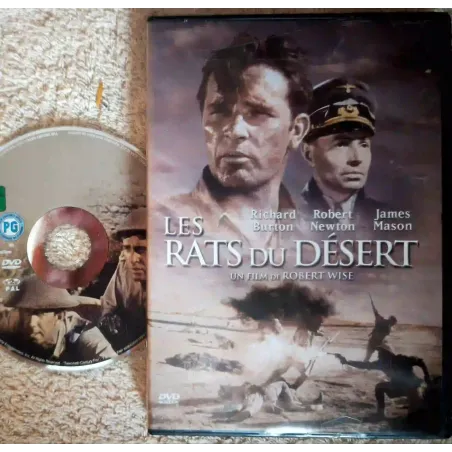 Les rats du désert - Robert Wise Mason Richard Burton Film DVD VF 1953