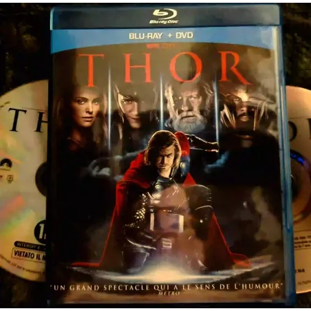 Thor - Branagh Portman Hopkins Film Blu-ray + DVD VF 2011