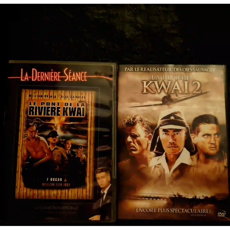Le pont de la rivière Kwaï 1 et 2 - Pack 2 Films DVD VF Lean Holden