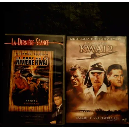Le pont de la rivière Kwaï 1 et 2 - Pack 2 Films DVD VF Lean Holden