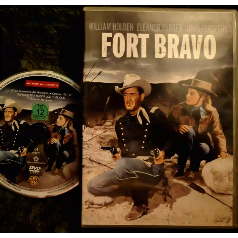 Fort Bravo - Sturges Holden Film DVD VF 1953
