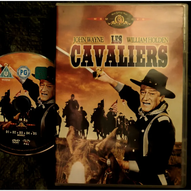 Les Cavaliers - John Ford Holden Wayne Film DVD VF 1959