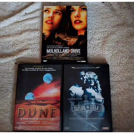 David Lynch Pack 3 Films 4 DVD