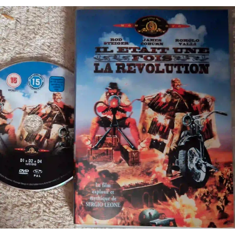 Il était une fois la Révolution - Leone Coburn Film DVD VF 1971