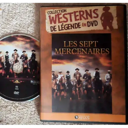 Les sept mercenaires - Sturges Brynner Wallach McQueen Bronson Vaughn Coburn Film DVD VF 1961