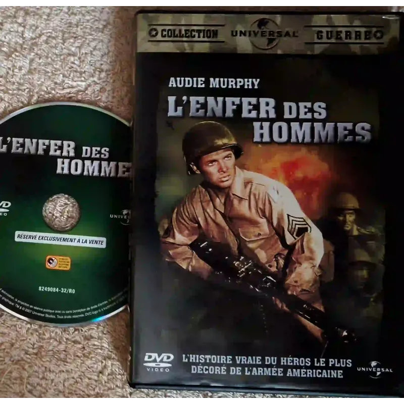 L'enfer des hommes - Audie Murphy Film DVD VF 1955