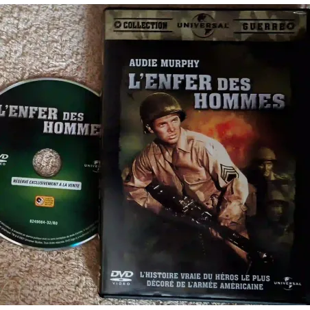 L'enfer des hommes - Audie Murphy Film DVD VF 1955
